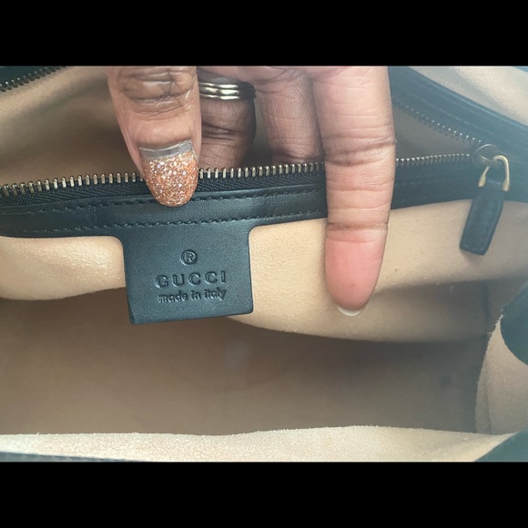 ❌❌Sold❌❌ GG MARMONT MATELASSE LEATHER SHOULDER BAG - Picture 10 of 12